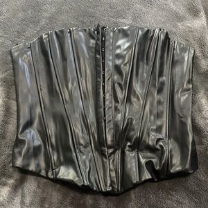 Zara Black Corset Top